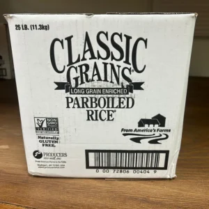 Classic Grains Parboiled Rice 25LB