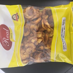Real plantain chips spicy