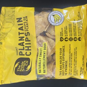Noble plantain chips yellow