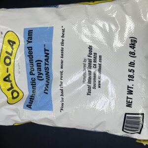 Ola ola pounded yam 18.5lbs
