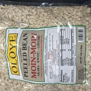 Oloye Peeled beans 4lbs