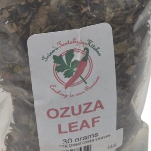 Dry Uziza Leaf