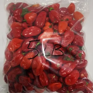 Fresh Habanero Peppers 5 lbs